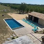 Mas Piralet Ardeche En Pierre Piscine 6*12 Pool House Equipe 호텔 *